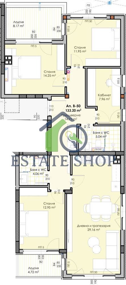 Продава МНОГОСТАЕН, гр. Пловдив, Гагарин, снимка 2 - Апартаменти - 55389829