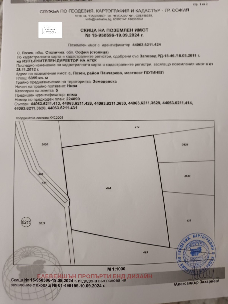 Продаја  Земљиште регион Софиа , Лозен , 3099 дка | 24431587 - слика [5]