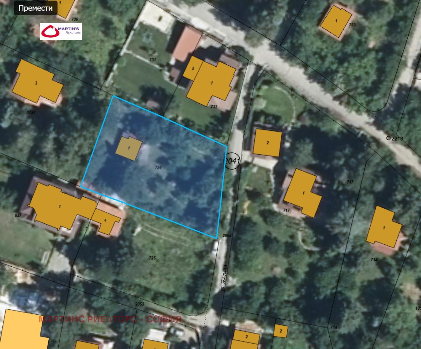 Продава ПАРЦЕЛ, гр. София, Симеоново, снимка 9 - Парцели - 54882086