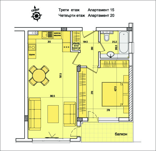 Продава  2-стаен град София , Кръстова вада , 73 кв.м | 76397254 - изображение [2]