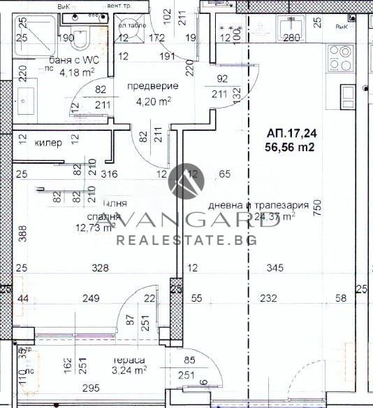 Til salg  1 soveværelse Plovdiv , Trakiya , 66 kvm | 27541054 - billede [4]