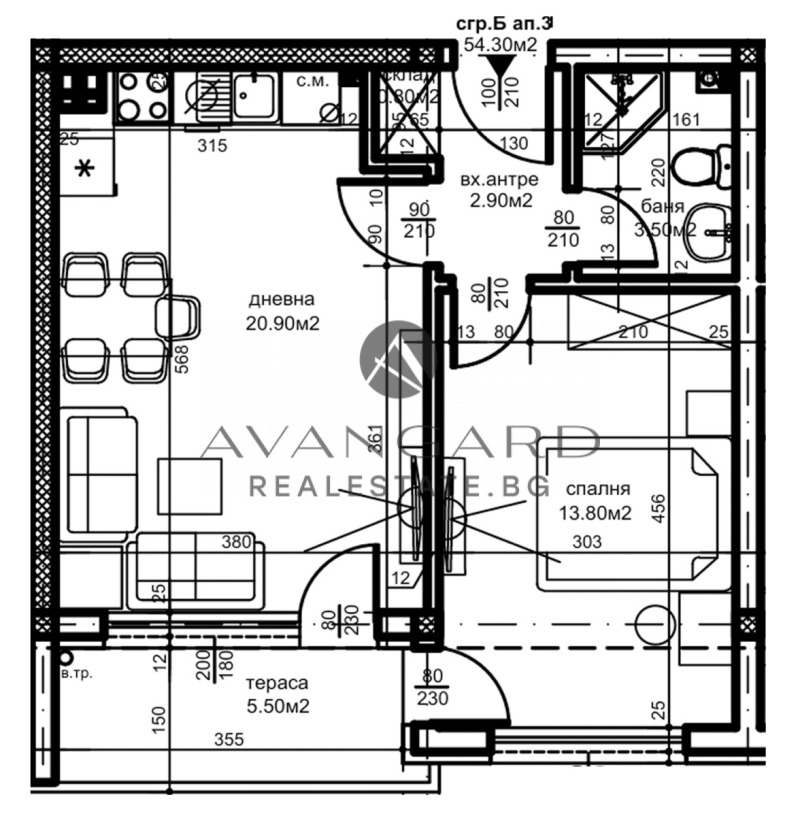 Na prodej  1 ložnice Plovdiv , Belomorski , 62 m2 | 48460823 - obraz [6]