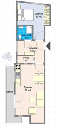 Продава 2-СТАЕН, гр. Варна, Гранд Мол, снимка 2