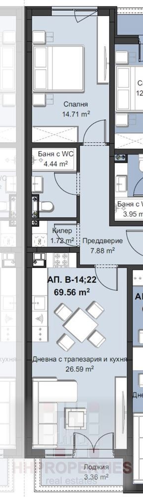 Продава  2-стаен град Пловдив , Христо Смирненски , 88 кв.м | 35366454 - изображение [2]