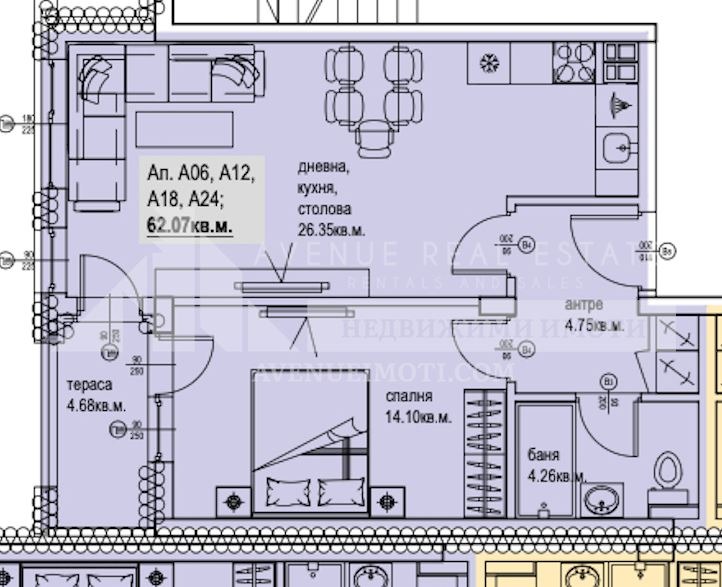 Продава 2-СТАЕН, гр. Пловдив, Кършияка, снимка 2 - Апартаменти - 55004718