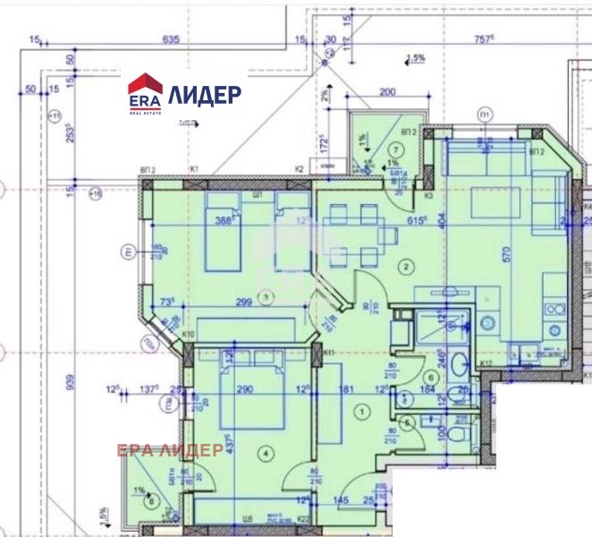 Продава 3-СТАЕН, гр. Русе, Широк център, снимка 3 - Апартаменти - 52622025