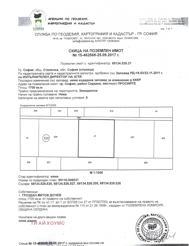 Продава ЗЕМЕДЕЛСКА ЗЕМЯ, с. Бенковски, област София област, снимка 7 - Земеделска земя - 52533093