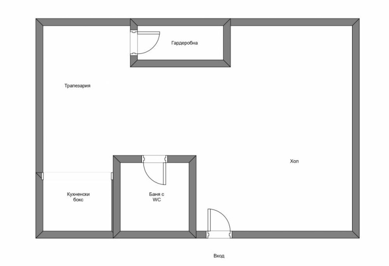 Myytävänä  1 makuuhuone Sofia , Tsentar , 53 neliömetriä | 42978784 - kuva [2]