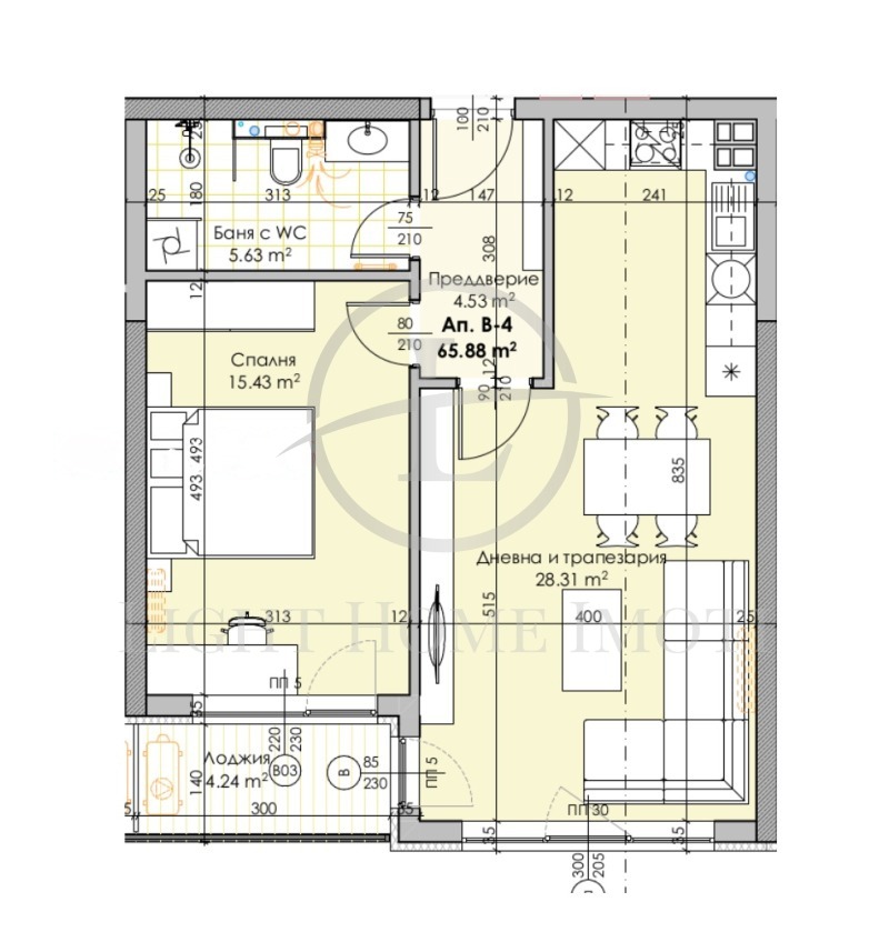 Te koop  1 slaapkamer Plovdiv , Karsjijaka , 80 m² | 22542052