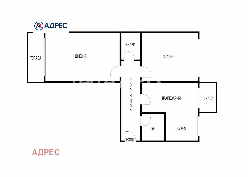Продава 3-СТАЕН, гр. Варна, Кайсиева градина, снимка 4 - Апартаменти - 55311586