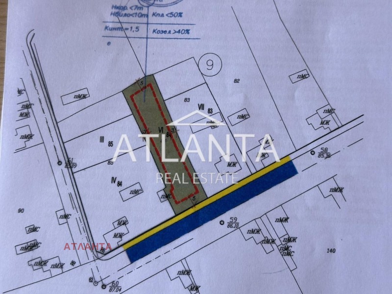 Продава ПАРЦЕЛ в област Добрич, с. Хаджи Димитър - 1143 кв.м / 23 000 € » 44 984.09 лв., АТЛАНТА