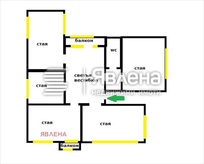 De vânzare  3 dormitoare Sofia , Țentâr , 140 mp | 33064669 - imagine [2]