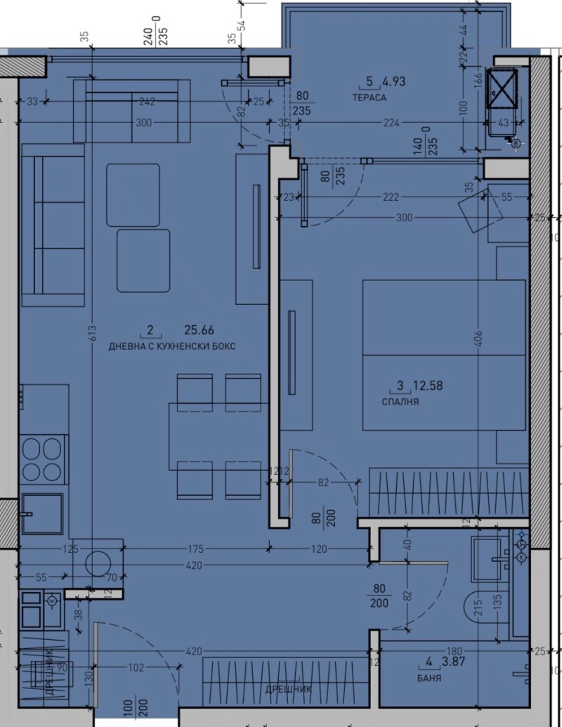 Продава 2-СТАЕН, гр. София, Малинова долина, снимка 4 - Апартаменти - 52292016