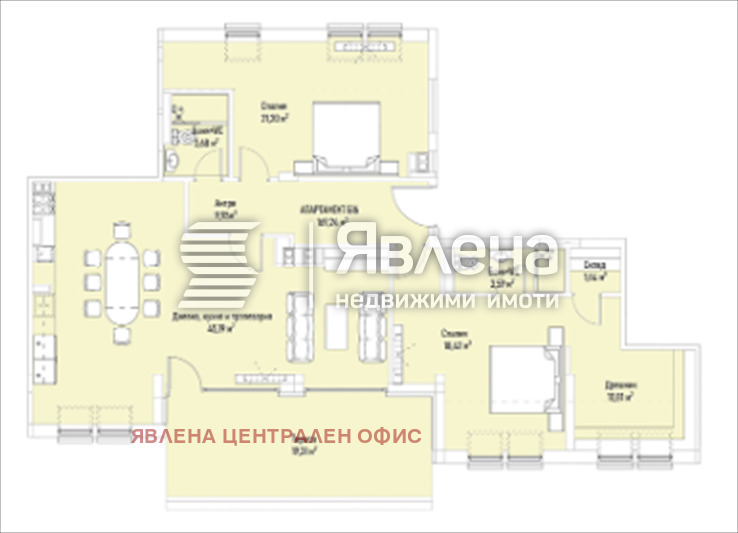 Продава 3-СТАЕН, гр. София, Лозенец, снимка 7 - Апартаменти - 53895127