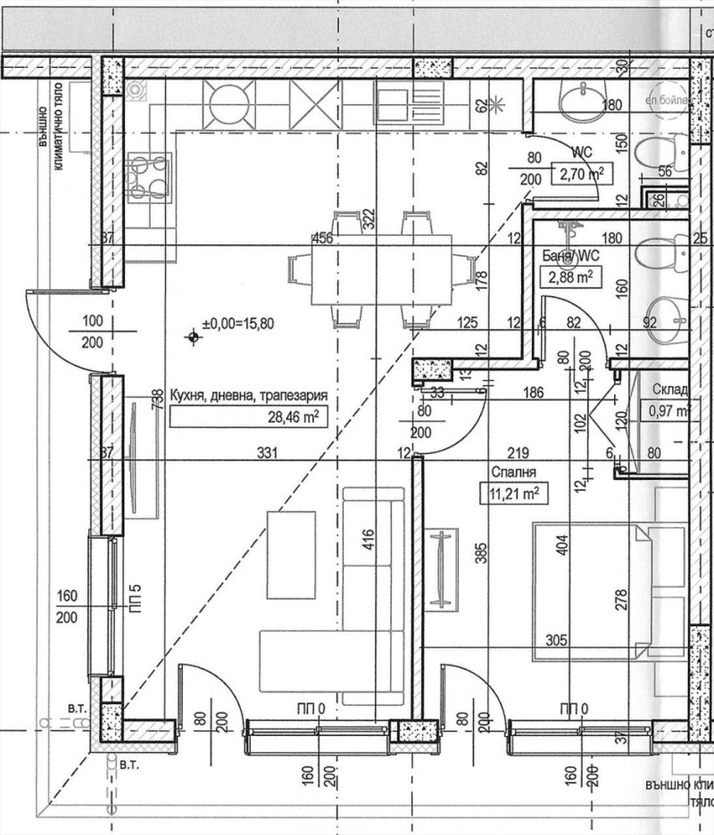 Продава 2-СТАЕН, гр. Ахтопол, област Бургас, снимка 4 - Апартаменти - 53007238