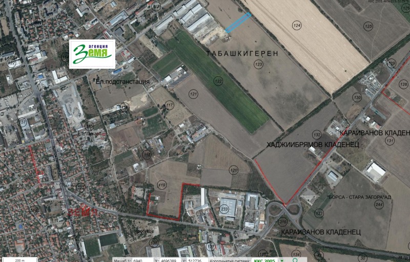 Продава  Парцел град Стара Загора , Кольо Ганчев , 3722 кв.м | 60658463