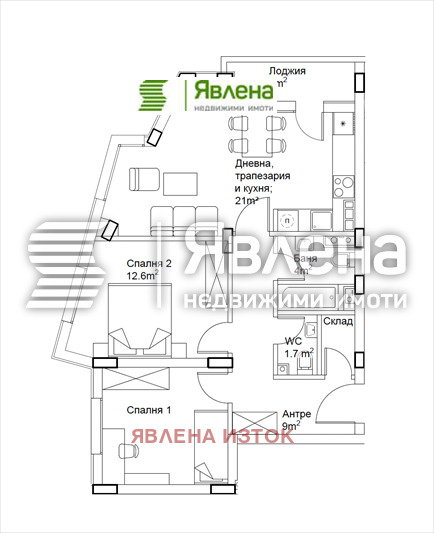Продава 2-СТАЕН, гр. София, Люлин 2, снимка 3 - Апартаменти - 54059994