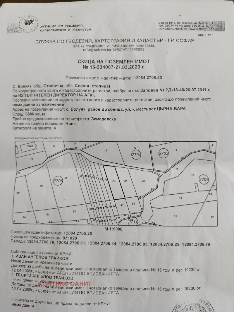 Satılık  Komplo Sofia , Voluyak , 6886 metrekare | 91553423