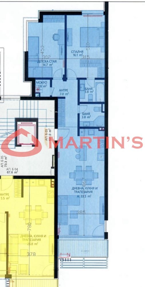 Продава 3-СТАЕН, гр. София, Манастирски ливади, снимка 6 - Апартаменти - 52732545