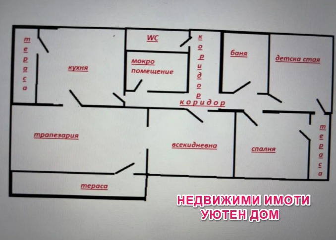 Продава 4-СТАЕН, гр. Шумен, Боян Българанов 1, снимка 4 - Aпартаменти - 45651747