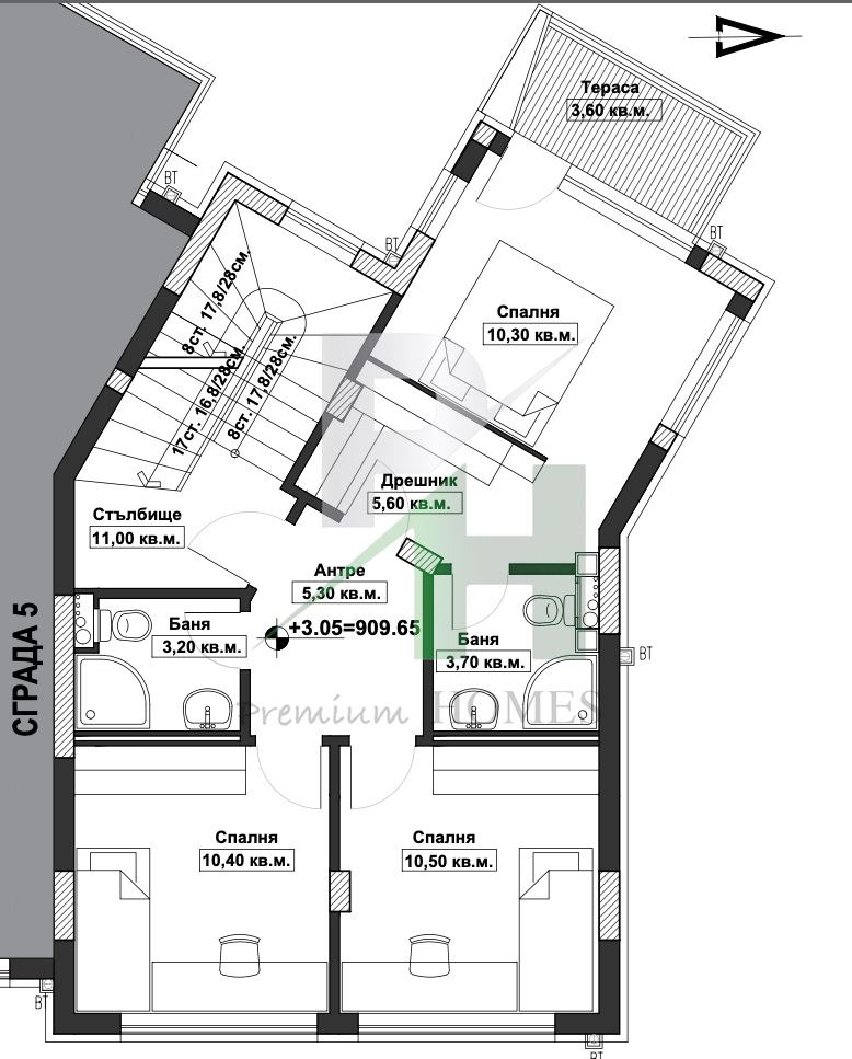 Продава КЪЩА, гр. София, с. Бистрица, снимка 10 - Къщи - 52152203