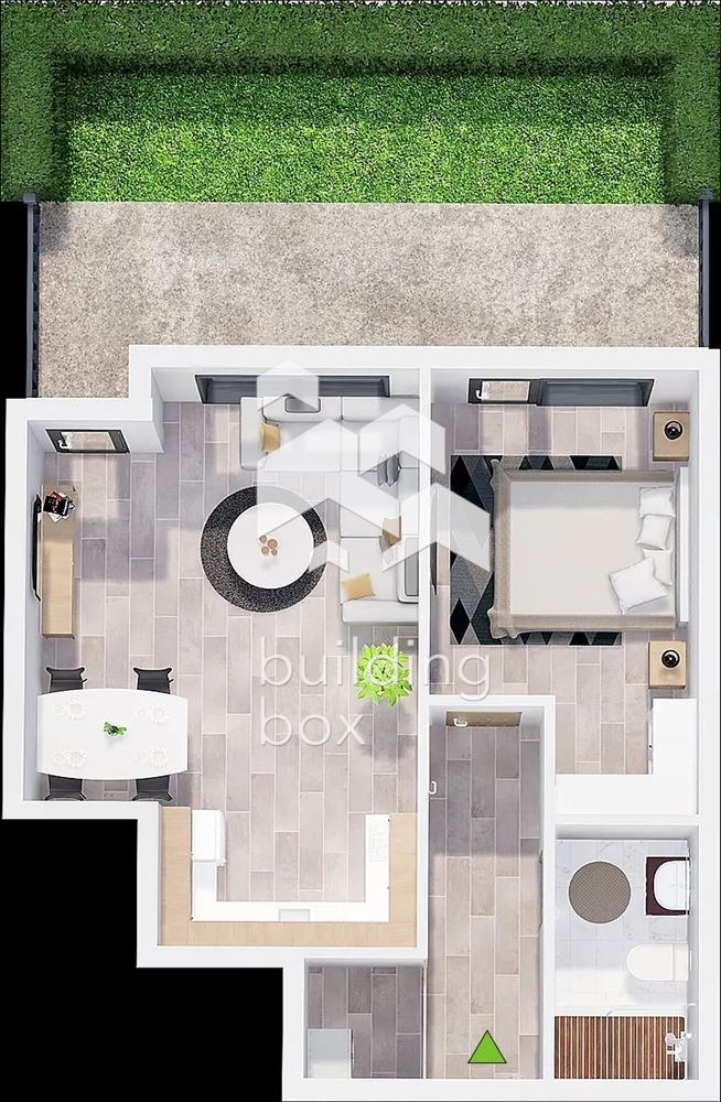 Продава 2-СТАЕН, гр. Пловдив, Христо Смирненски, снимка 2 - Апартаменти - 55574704