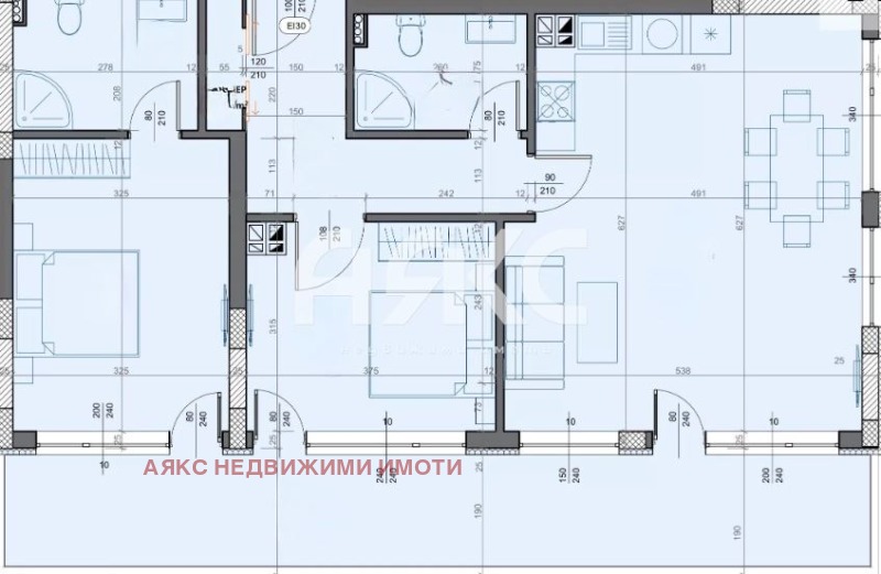 Продава 3-СТАЕН, гр. София, Манастирски ливади, снимка 2 - Апартаменти - 52663870