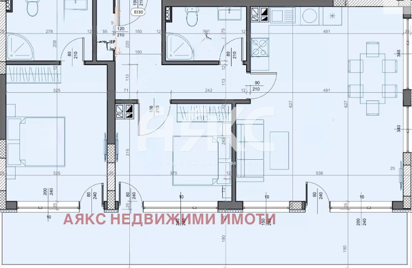 Продава 3-СТАЕН, гр. София, Манастирски ливади, снимка 2 - Апартаменти - 52663870
