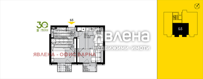 Продава 2-СТАЕН, гр. Варна, Бриз, снимка 8 - Aпартаменти - 48201700