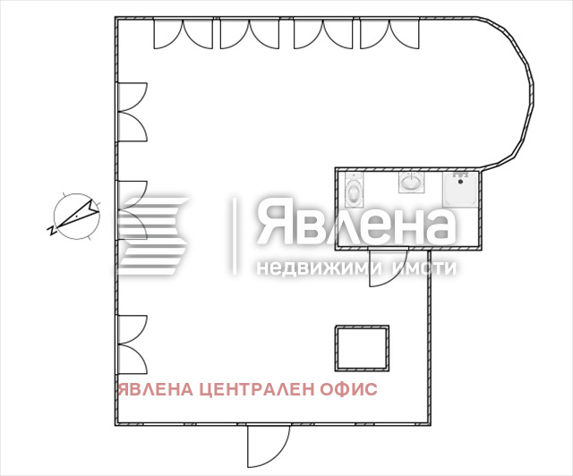 Продава ОФИС, гр. София, Манастирски ливади