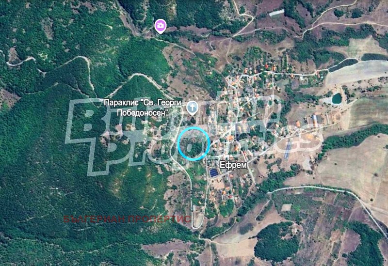 Продава ПАРЦЕЛ, с. Ефрем, област Хасково, снимка 8 - Парцели - 52149868