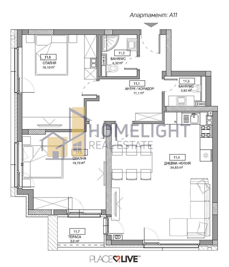 Продава 3-СТАЕН, гр. София, Овча купел, снимка 16 - Aпартаменти - 47803892