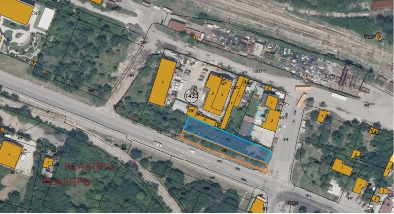 En venta  Trama Sofia , Druzhba 1 , 497 metros cuadrados | 56357631