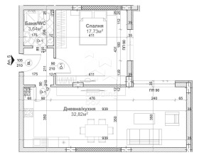 1 Schlafzimmer m-t Sotira, Warna 1