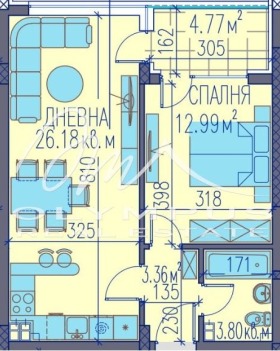 2-стаен град Пловдив, Каменица 2 2