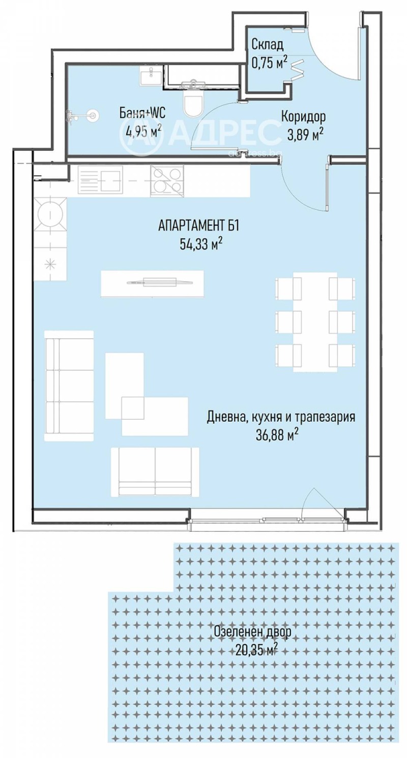 Te koop  Studio Sofia , Mladost 4 , 66 m² | 31639067 - afbeelding [4]