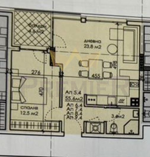 Продава 2-СТАЕН, гр. Варна, Възраждане 1, снимка 4 - Апартаменти - 56160801
