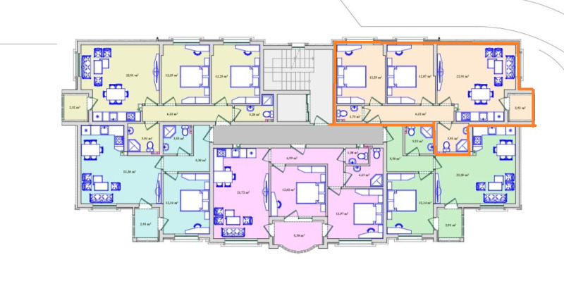 Продава 3-СТАЕН, гр. Хасково, Бадема