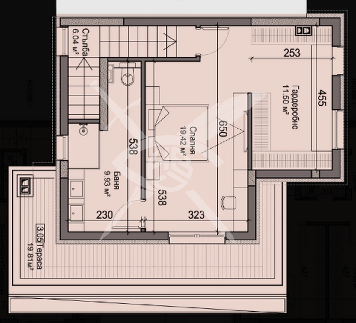 Продава КЪЩА, гр. София, Драгалевци, снимка 3 - Къщи - 54113587