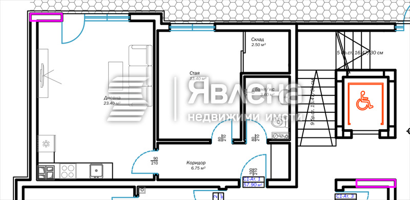 Продава 2-СТАЕН, гр. Варна, м-т Пчелина, снимка 4 - Апартаменти - 53195047
