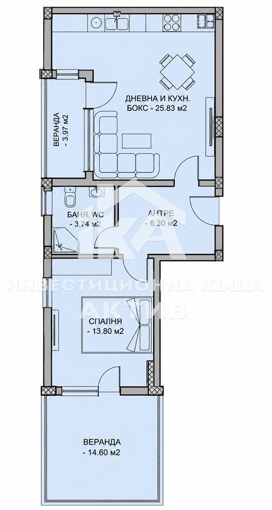Продава 2-СТАЕН, гр. Пловдив, Остромила, снимка 7 - Апартаменти - 55845158