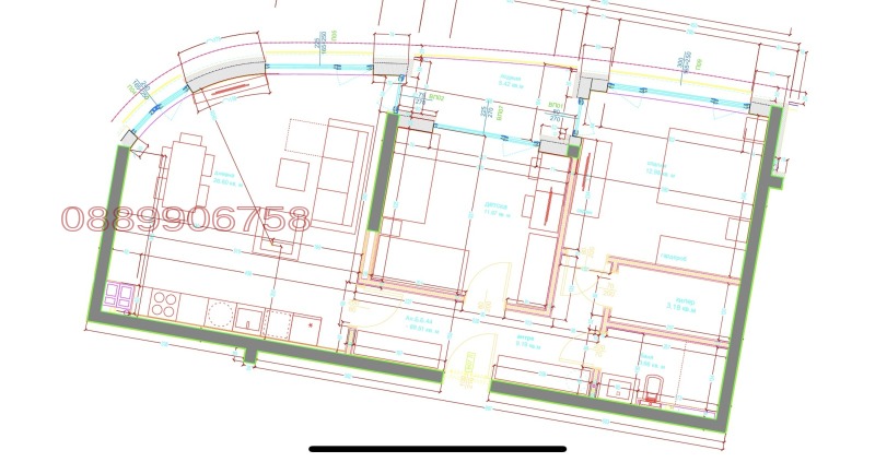 Продава 3-СТАЕН, гр. Варна, Трошево, снимка 12 - Апартаменти - 53427583