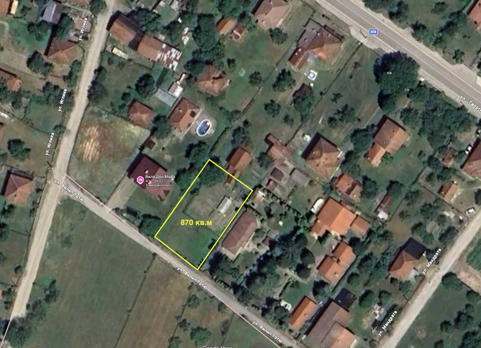 Продава ПАРЦЕЛ, с. Рибарица, област Ловеч, снимка 8 - Парцели - 53736811