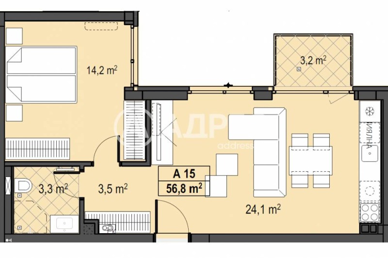 Продава 2-СТАЕН, гр. София, Бояна, снимка 3 - Апартаменти - 52454433