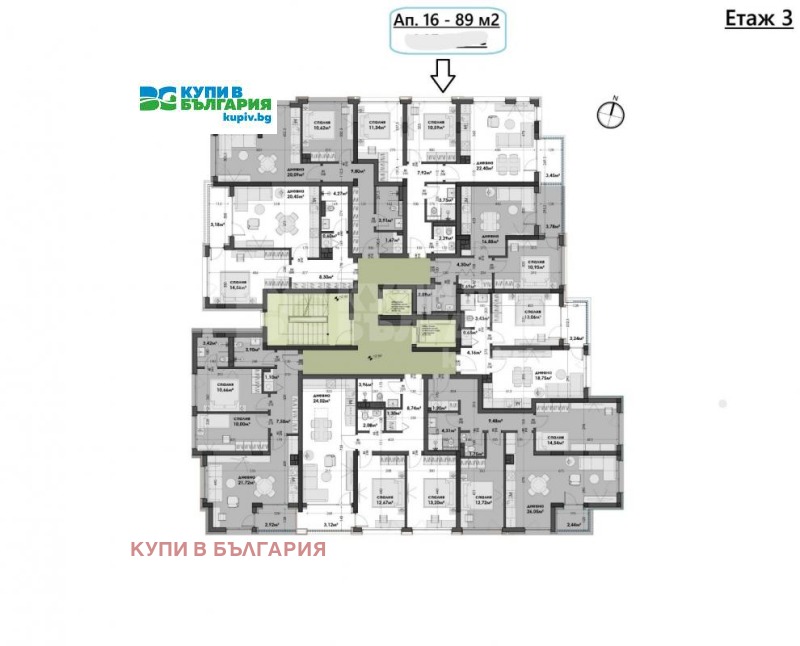 Продава 3-СТАЕН, гр. Варна, Изгрев, снимка 4 - Апартаменти - 50004742