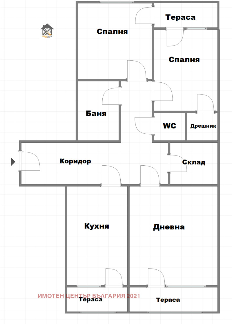 De vânzare  2 dormitoare Sofia , Liulin 5 , 122 mp | 75360407 - imagine [2]