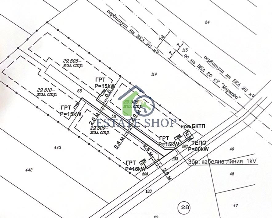 Продава ПАРЦЕЛ, с. Марково, област Пловдив