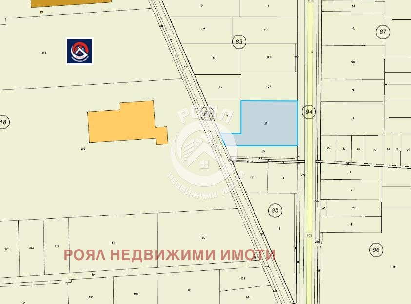 Продава ПАРЦЕЛ, с. Радиново, област Пловдив