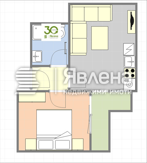 Продава 2-СТАЕН, гр. Варна, Погреби, снимка 3 - Апартаменти - 55126158