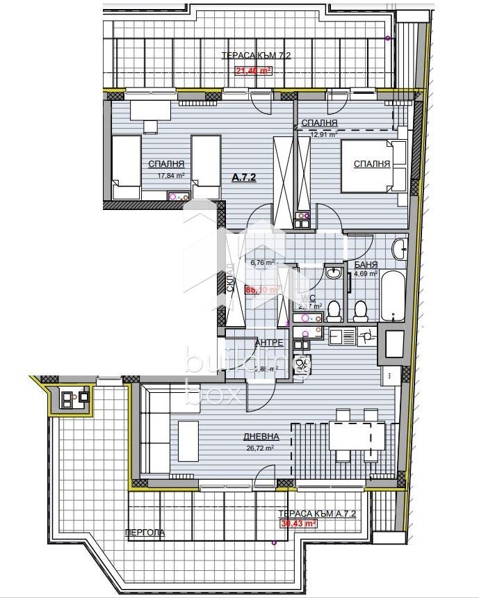 Продава  3-стаен град София , Красно село , 157 кв.м | 67675165 - изображение [8]